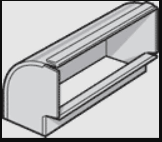 Elbow, 3-1/4" x 10", Short way, 90 deg, Vertical, 26 Ga