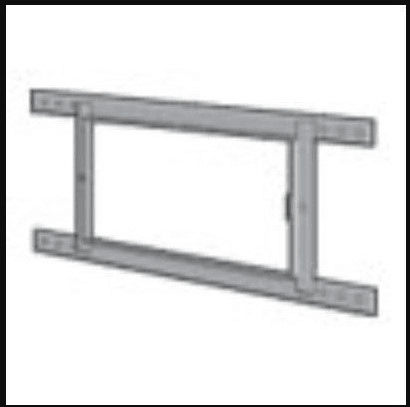 Sheet Metal Dry Wall Frame, 30"x6"