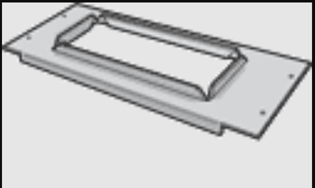 Sheet Metal Duct Register Boot Frame