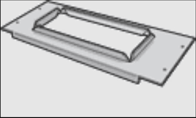 Sheet Metal Duct Register Boot Frame