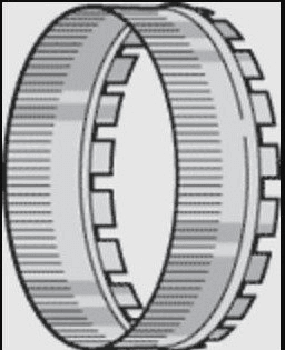 Sheet Metal Collar, 16" Crimped Top