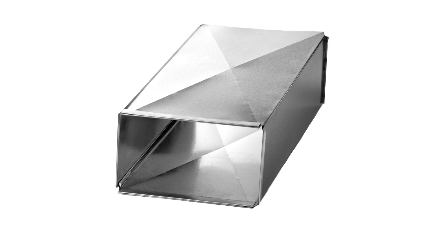 Sheet Metal Duct, 25"x10"x48"