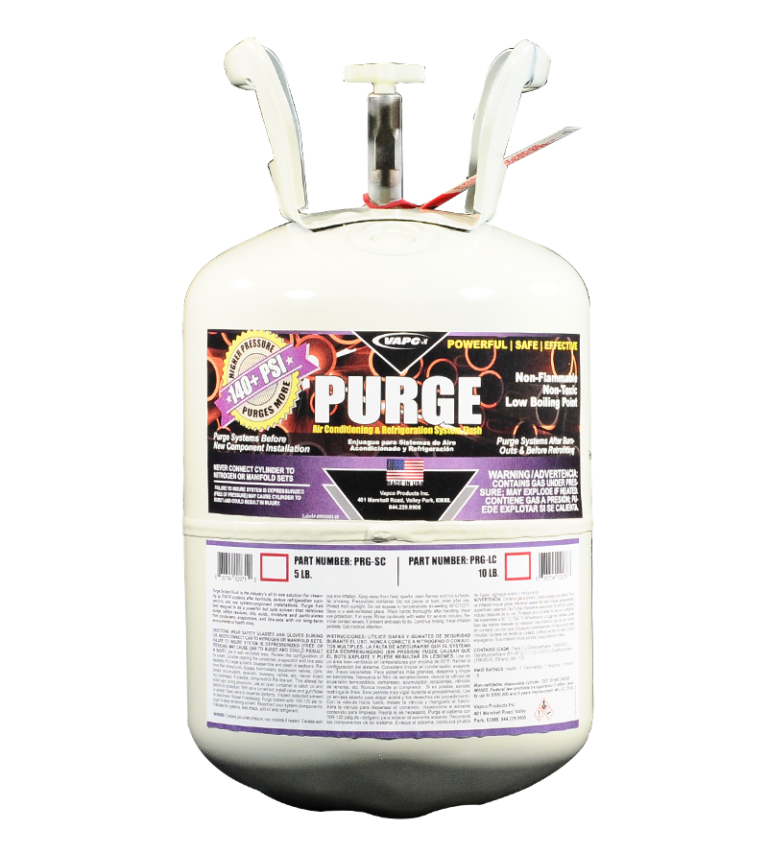 Flush, 5lb Cylinder AC/R System Flush Purge