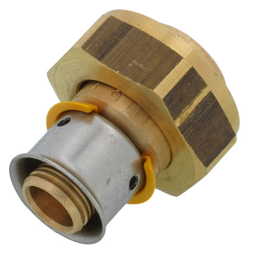 Adapter, 5/8" x 5/8", PEX Press x SVC, Bronze