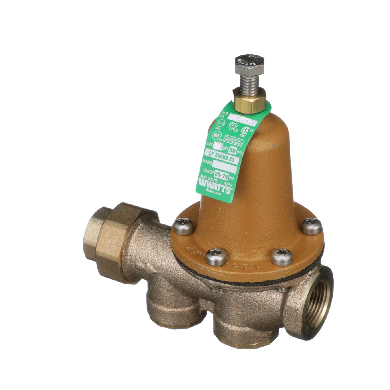 Water Pressure Reducing Valve