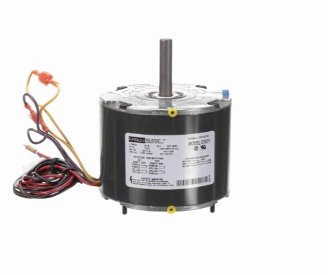 Refrigeration Motor, 1/6hp 5", 208-230V, PSC, 1100 RPM