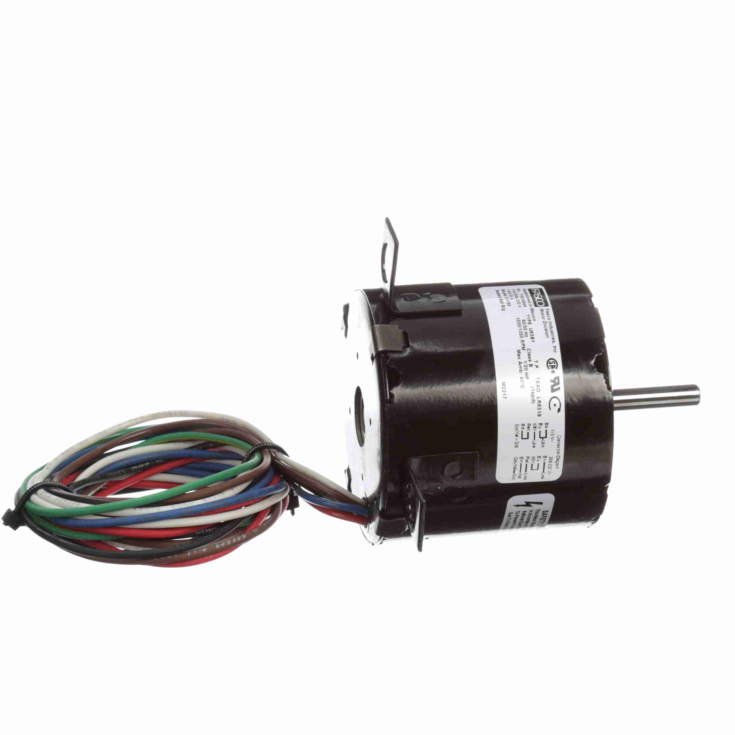 Krack OEM Motor, 1/20hp 3.3" 115-208-230v SP CW Refrig