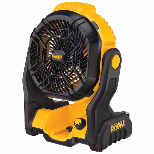 Dewalt Cordless Jobsite Fan, 12.13 in Tool Length Size