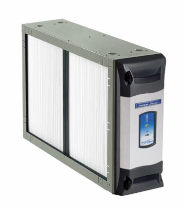 Air Filtration System, Whole-House, 14.5" x 27" x 12", 24 V