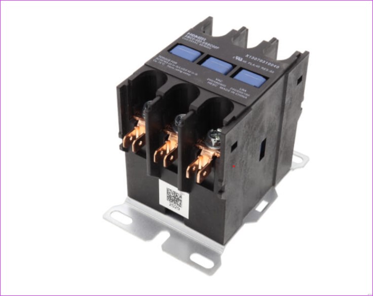 Contactor, 24V, 3-Pole, 50A Res, Definite Purpose