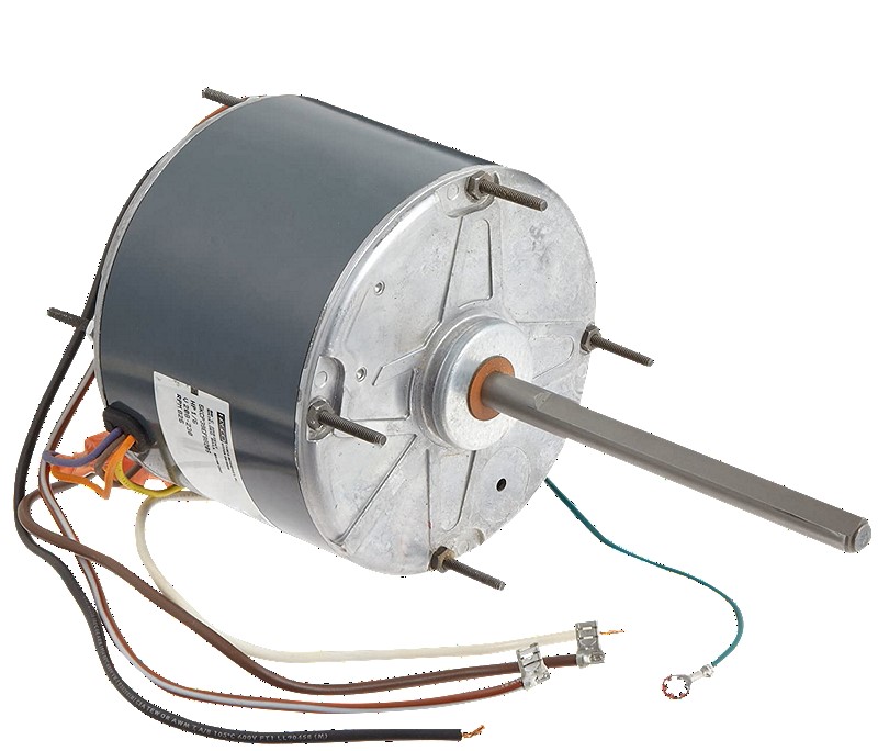 Condenser Fan Motor, 1/5hp 5.6", 200-230V, TEAO, 825 RPM
