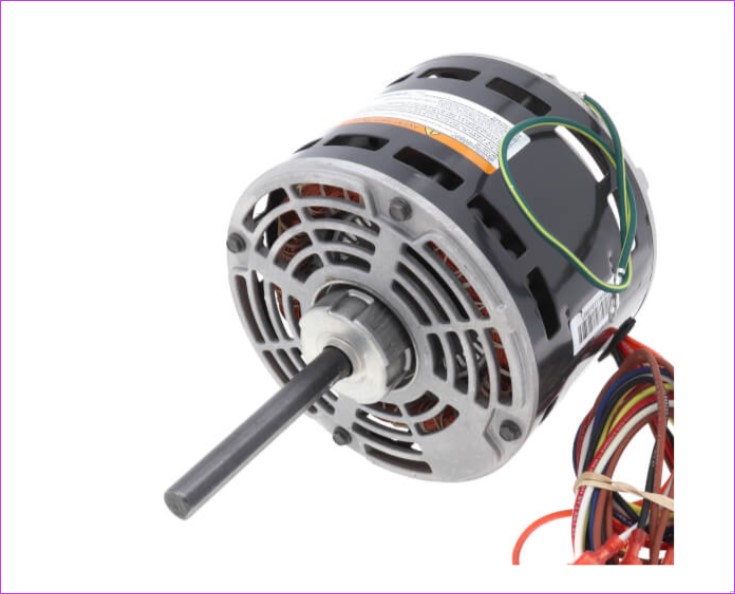 Blower Motor, 1hp, 115-230V, DD, ECM, Unprogrammed