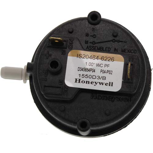 Air Pressure Switch, 1" WC, SPST